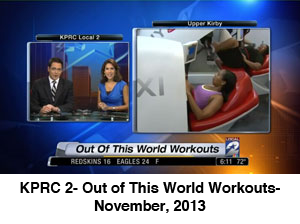 KPRC 2- Out of This World Workouts- November, 2013